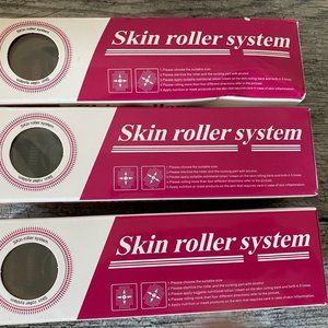 SRS Skin Roller System Skin Care 540 Needles Model VARIETY PACK OF 3